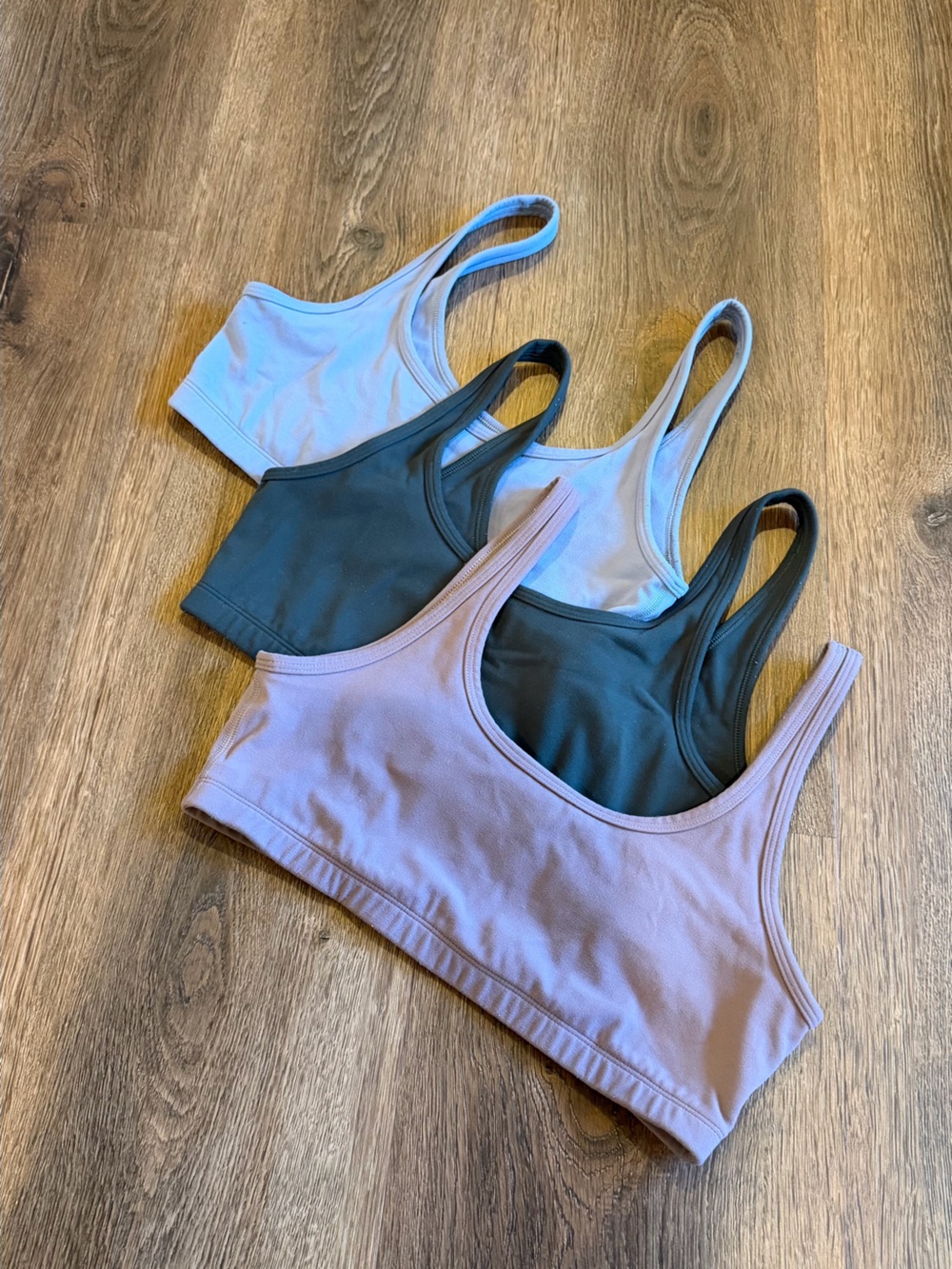 Aritzia TNA BUTTER Mini Bra Top Bundle Size M